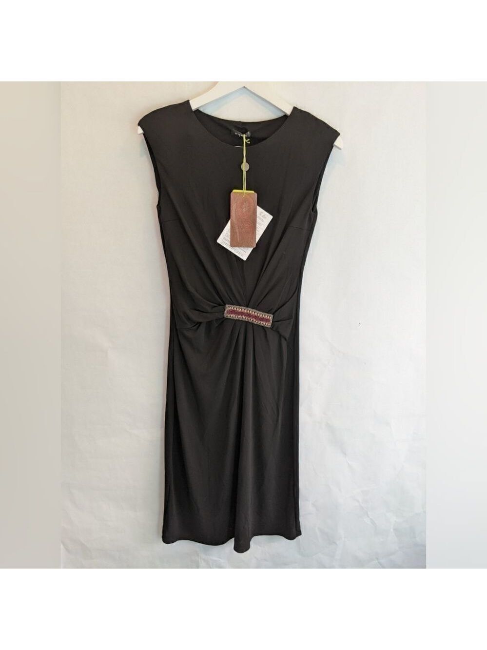 ETRO sleeveless black dress 6(42) BNWT